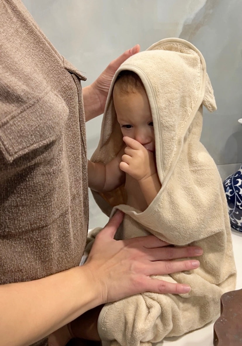 Organic Cotton Baby Hooded Towel