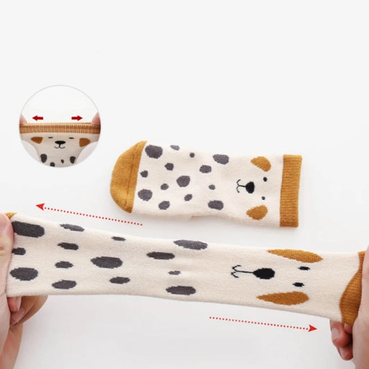 Baby Non Skid Socks Grip Anti Slip Pack of 5 - Beba Canada