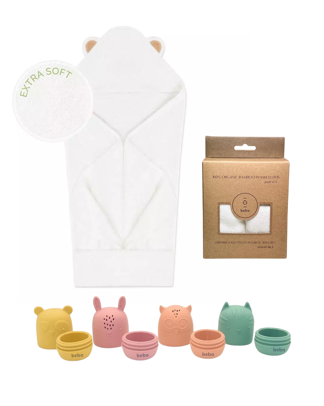 Cozy Cub Bamboo Bath & Play Bundle