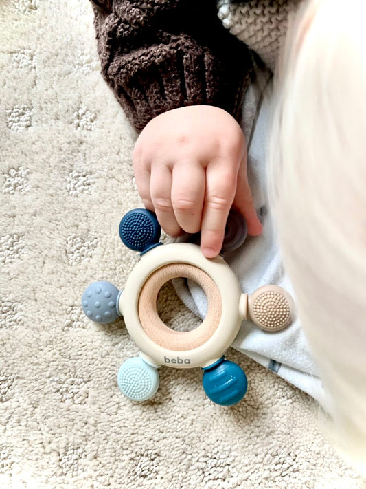Sensory 360 Teether Ring - Beba Canada