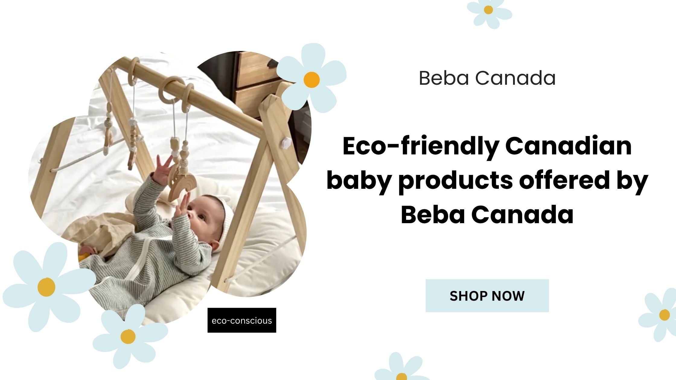 Eco-friendly Canadian baby products offered by Beba Canada