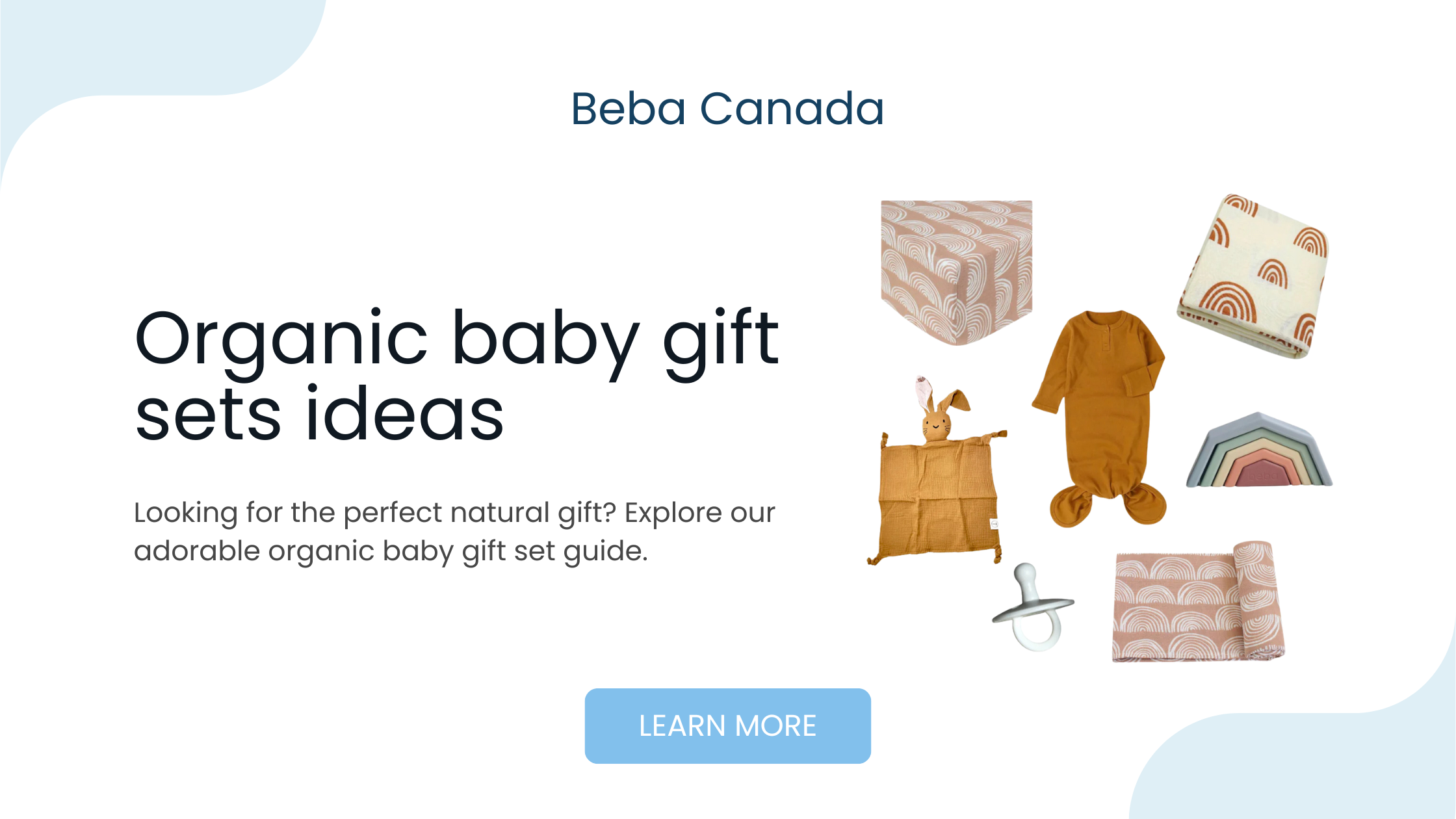 Organic baby gift sets ideas