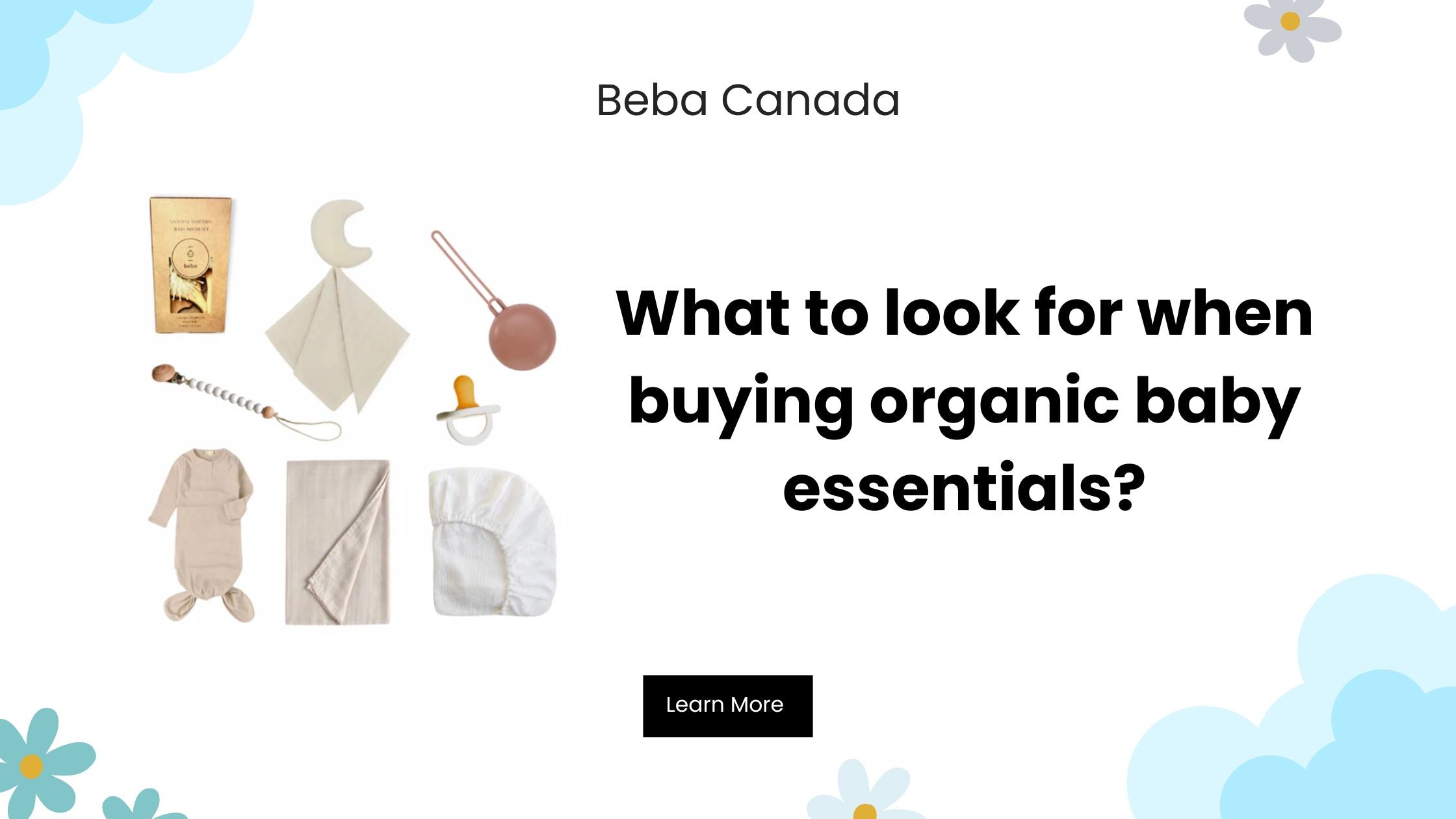 What to look for when buying organic baby essentials?