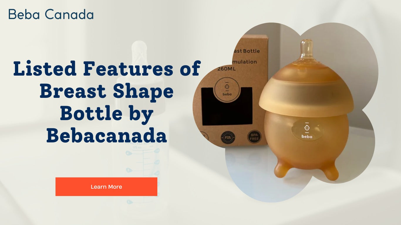 Listed Features of Breast Shape Bottle by Bebacanada