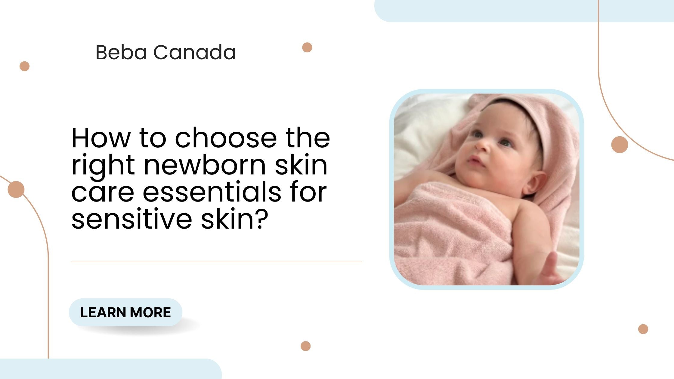 How to choose the right newborn skin care essentials for sensitive skin?