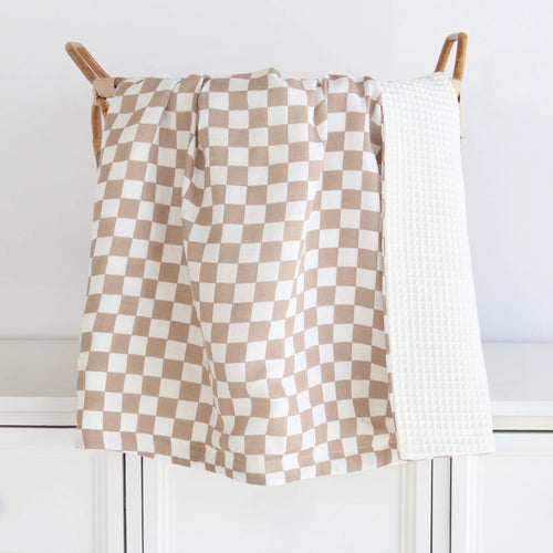 Bamboo Waffle Blanket - Beba Canada