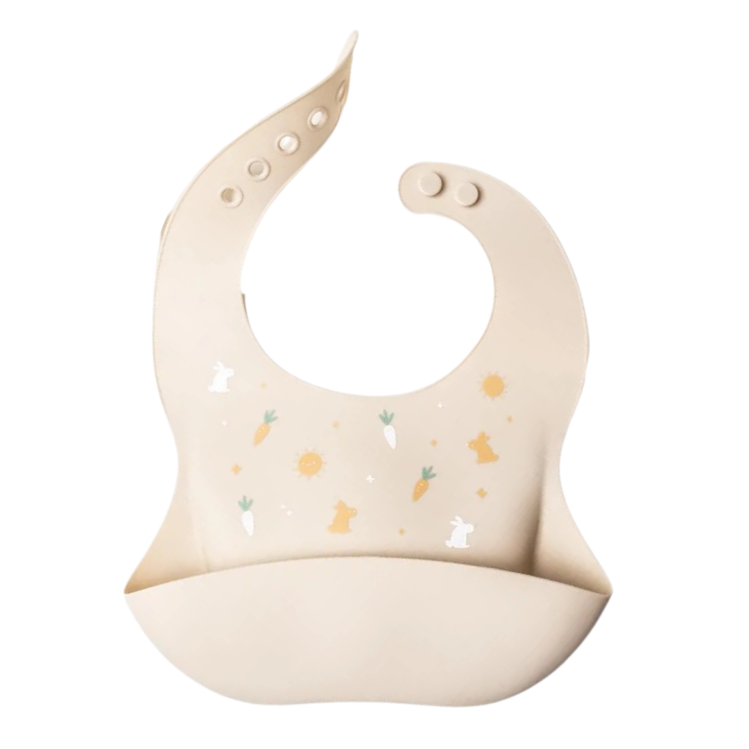 Silicone Bib with Pattern - Beba Canada