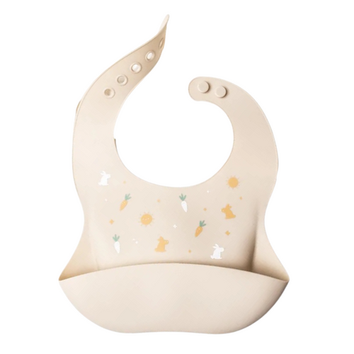 Silicone Bib with Pattern - Beba Canada