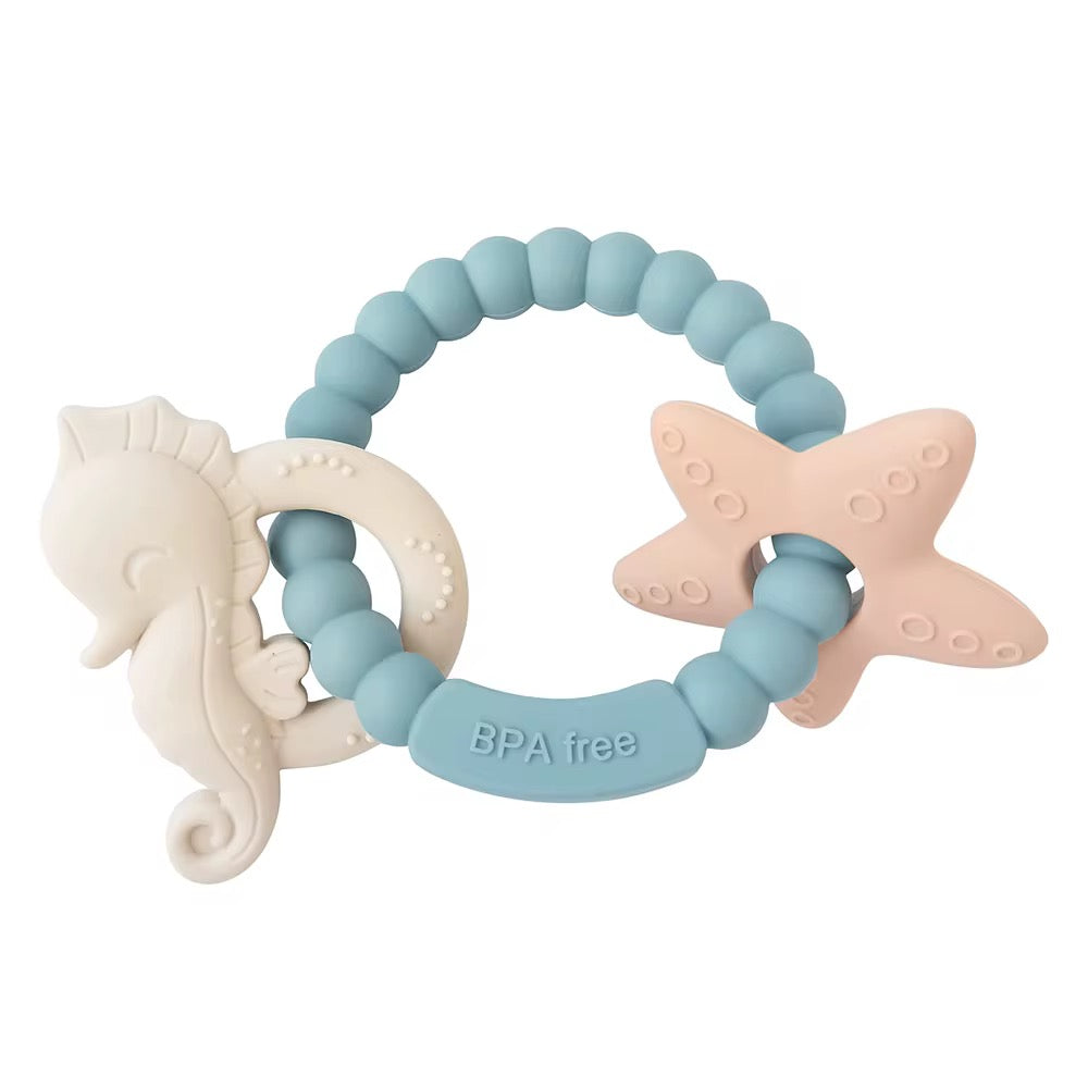 Ocean Silicone Teether Ring