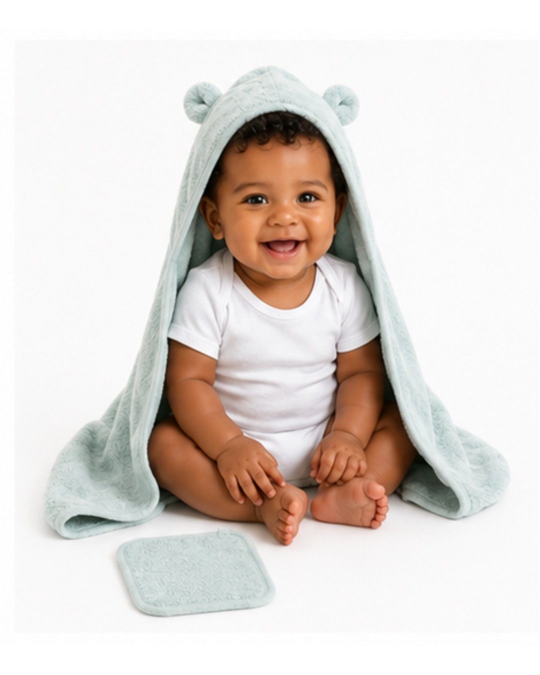 Organic Bath Towel and Washcloth Set
