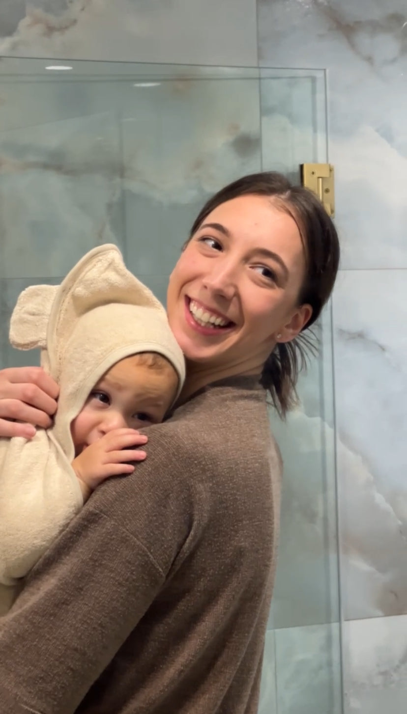 Organic Baby Hooded Towel