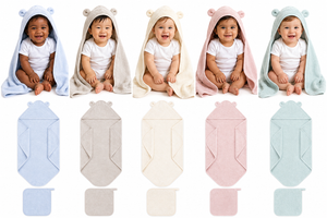 Organic Bath Towel and Washcloth Set