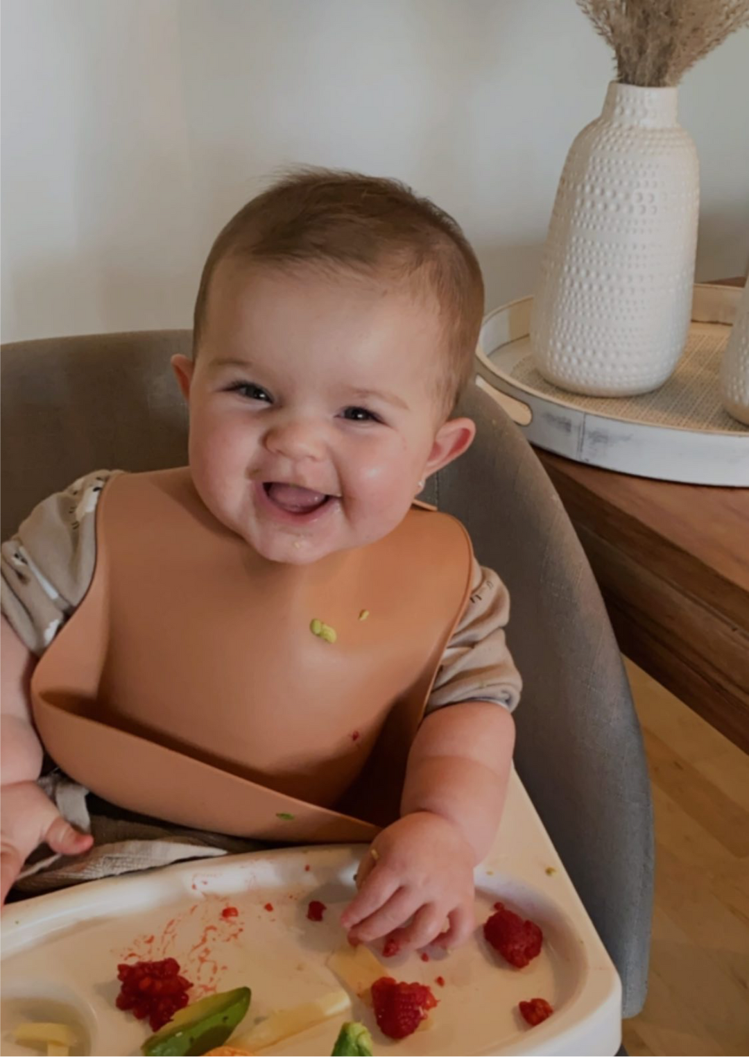 Silicone Baby Bib Set – 5 Pack