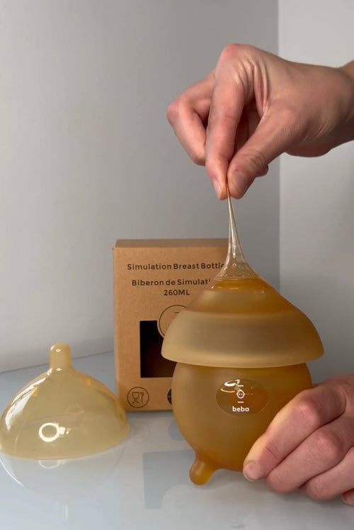 Simulation Breast-like Baby Bottle - Beba Canada