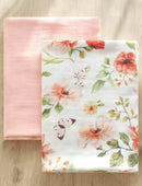 Serene Floral Swaddle Set