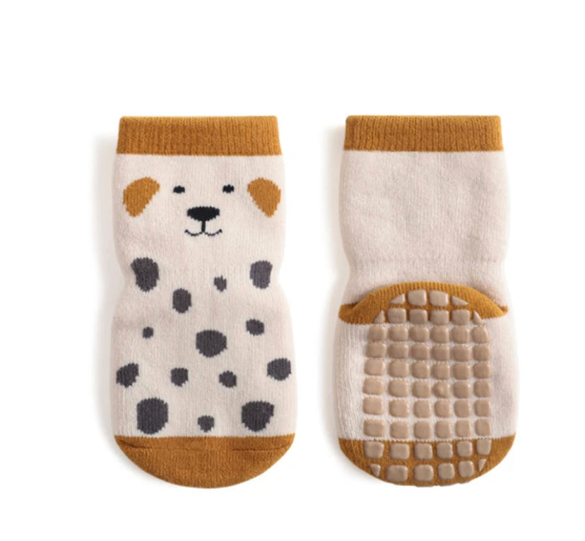 Baby Non Skid Socks Grip Anti Slip Pack of 5 – Beba Canada