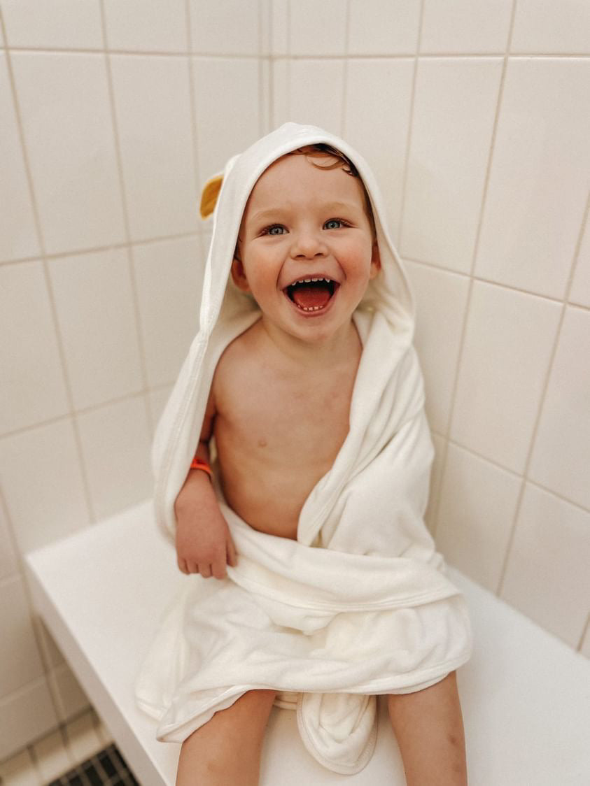Bamboo Hooded Baby Bath Towel