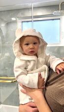 Organic Baby Hooded Bath Robe