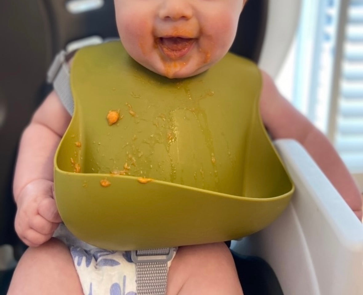 Silicone Baby Bib (3-Pack)