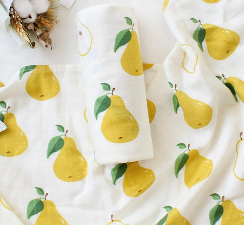 Bamboo Muslin Swaddle Blanket
- Pears