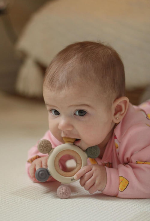 Sensory Silicone 360 Teether Ring