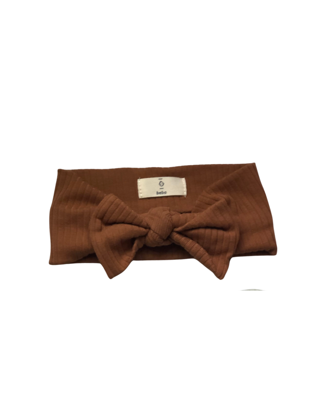 Beba ribbed headband bow