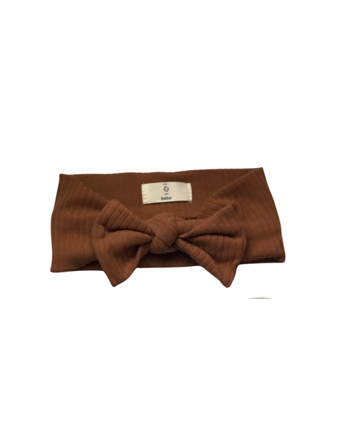 Beba ribbed headband bow