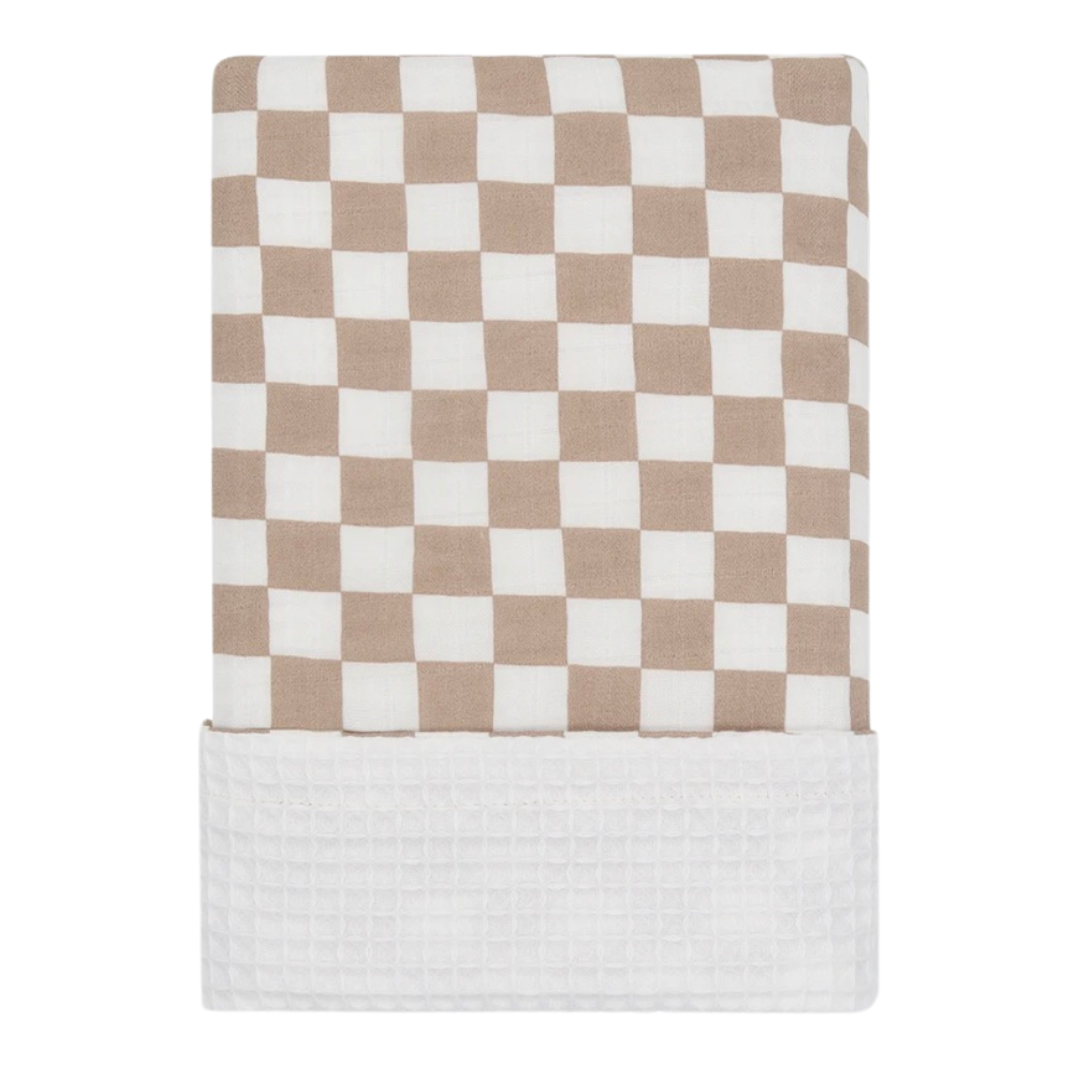 Bamboo Waffle Blanket - Beba Canada