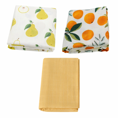 Citrus Swaddle Set | Value $78