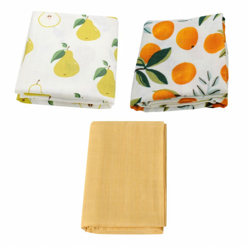 Citrus Swaddle Set | Value $78