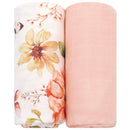 Serene Floral Swaddle Set