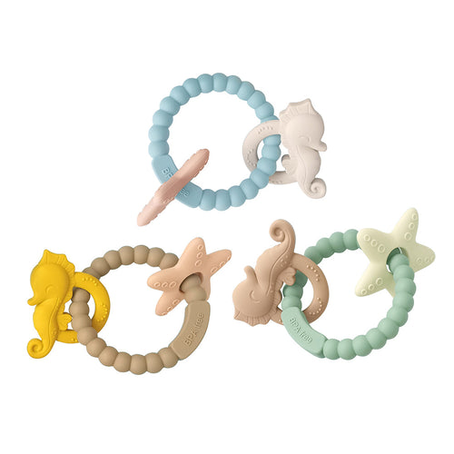 Ocean Silicone Teether Ring