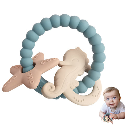 Ocean Silicone Teether Ring