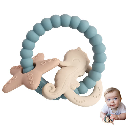 Ocean Silicone Teether Ring