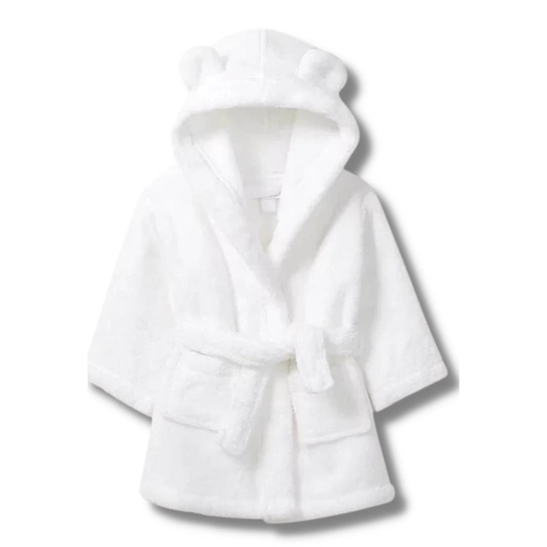 Organic Baby Hooded Bath Robe