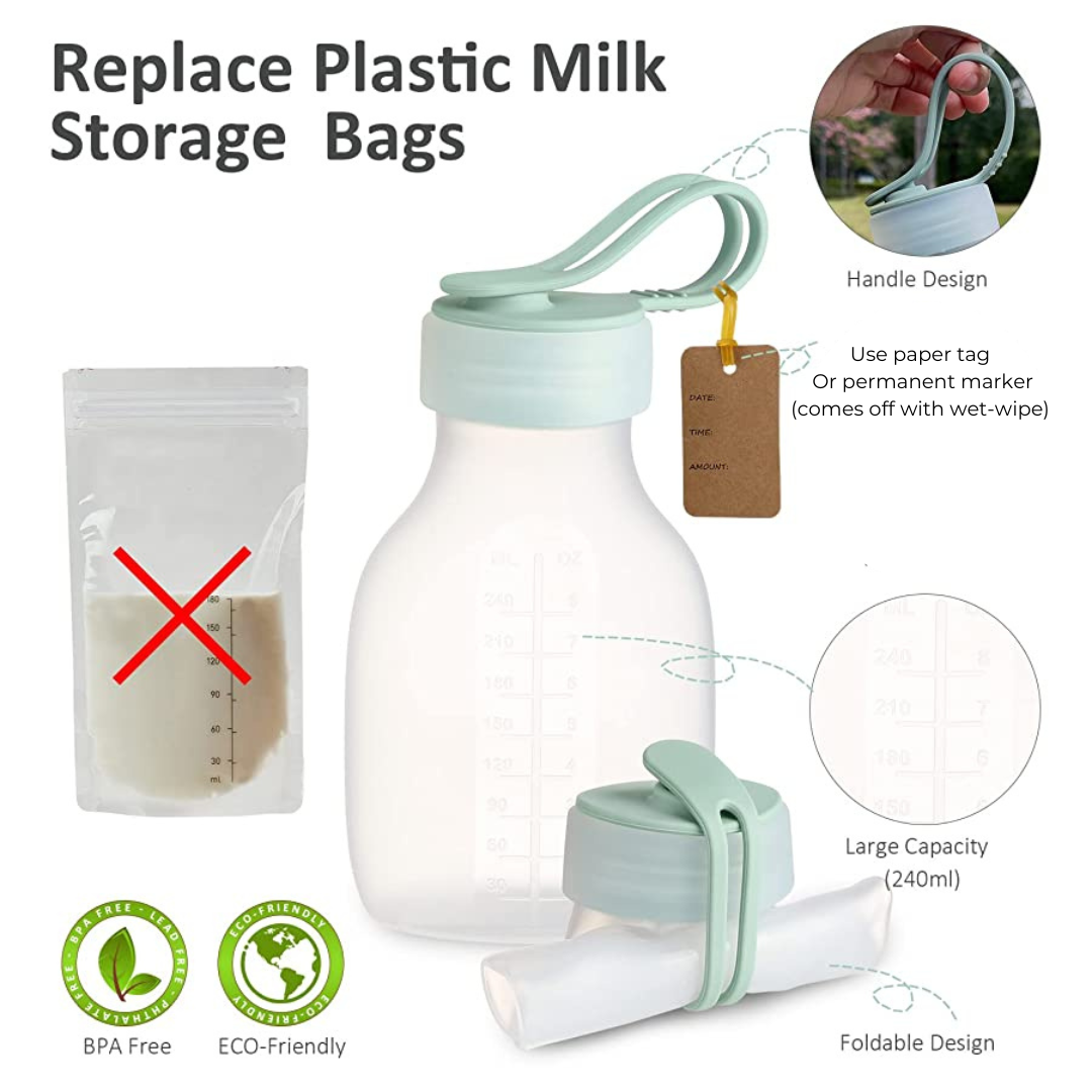 Reusable Breast Milk Storage Bag (4-pack) - Beba Canada