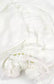 Bamboo Muslin Fitted Crib Sheet - White Simple
