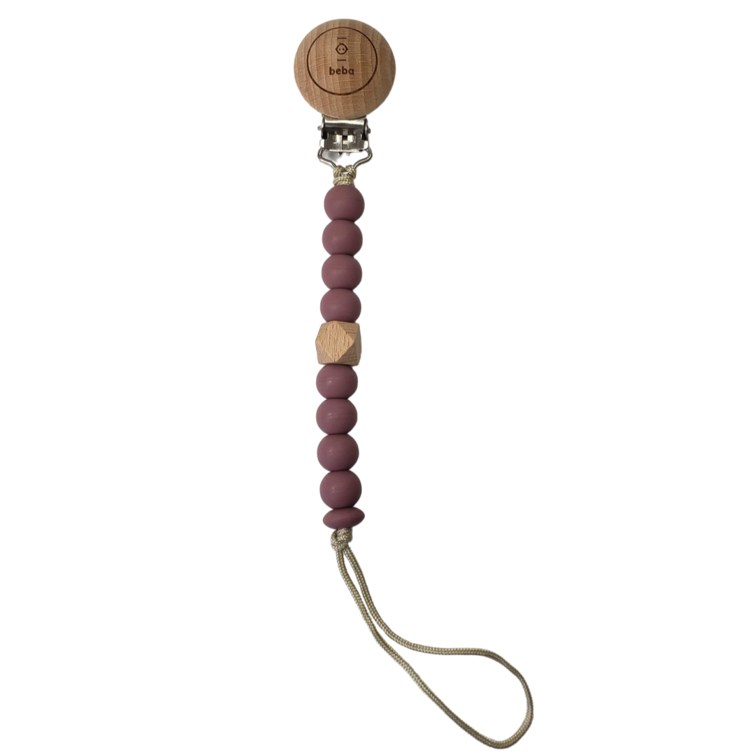 Silicone Pacifier Teether Clip | Mali - Beba Canada