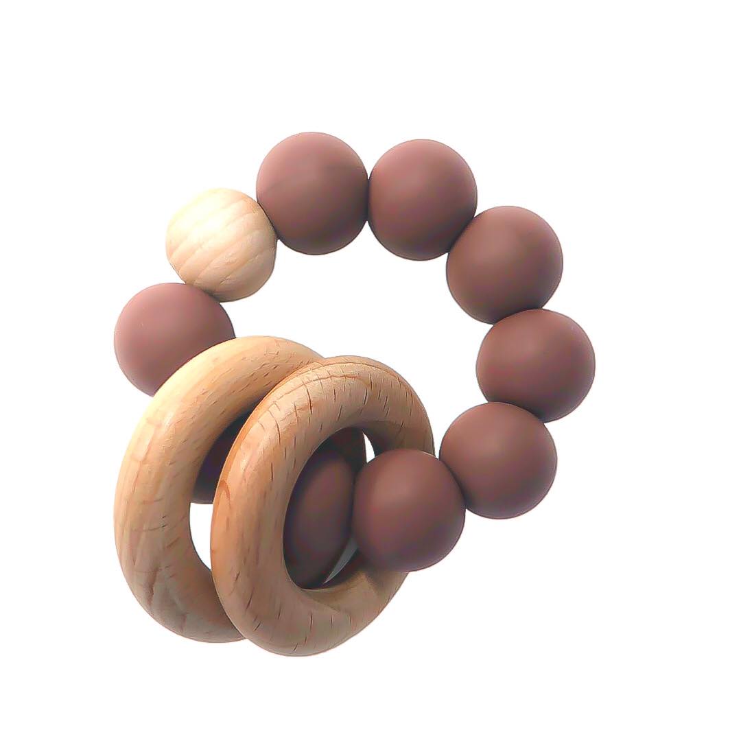Nala Bead Teether/Rattle - Beba Canada