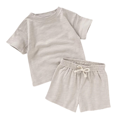 Kaya Organic T-shirt and Short Set - Beba Canada