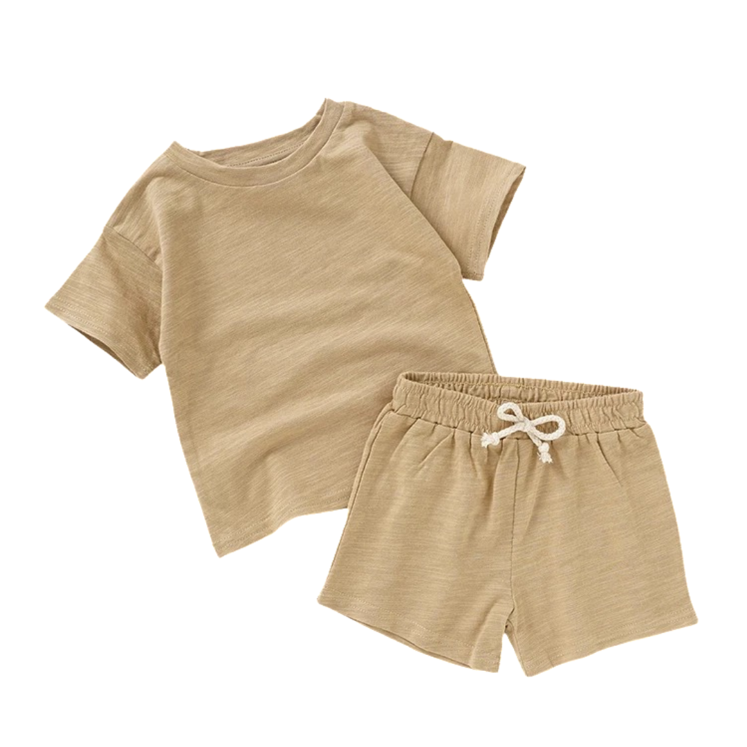 Kaya Organic T-shirt and Short Set