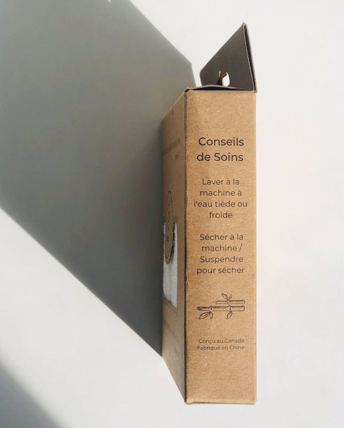 Organic Bamboo Wash cloth (2-pack) - Beba Canada