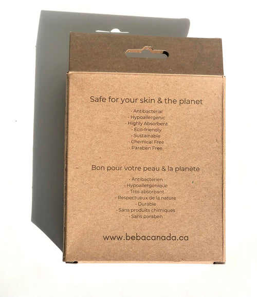 Organic Bamboo Wash cloth (2-pack) - Beba Canada