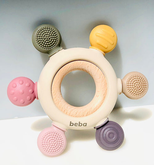 Sensory 360 Teether Ring - Beba Canada