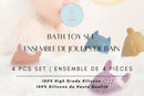 Silicone Bath Toy Set - Beba Canada