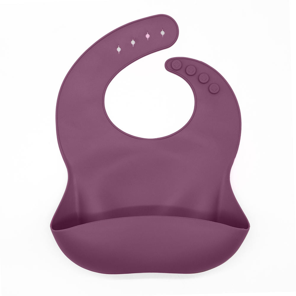 Silicone baby Bib / Bavoir En Silicone - Beba Canada