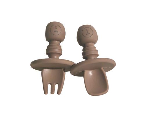 Tesoro Tiny Spoon & Fork Utensils Set - Beba Canada