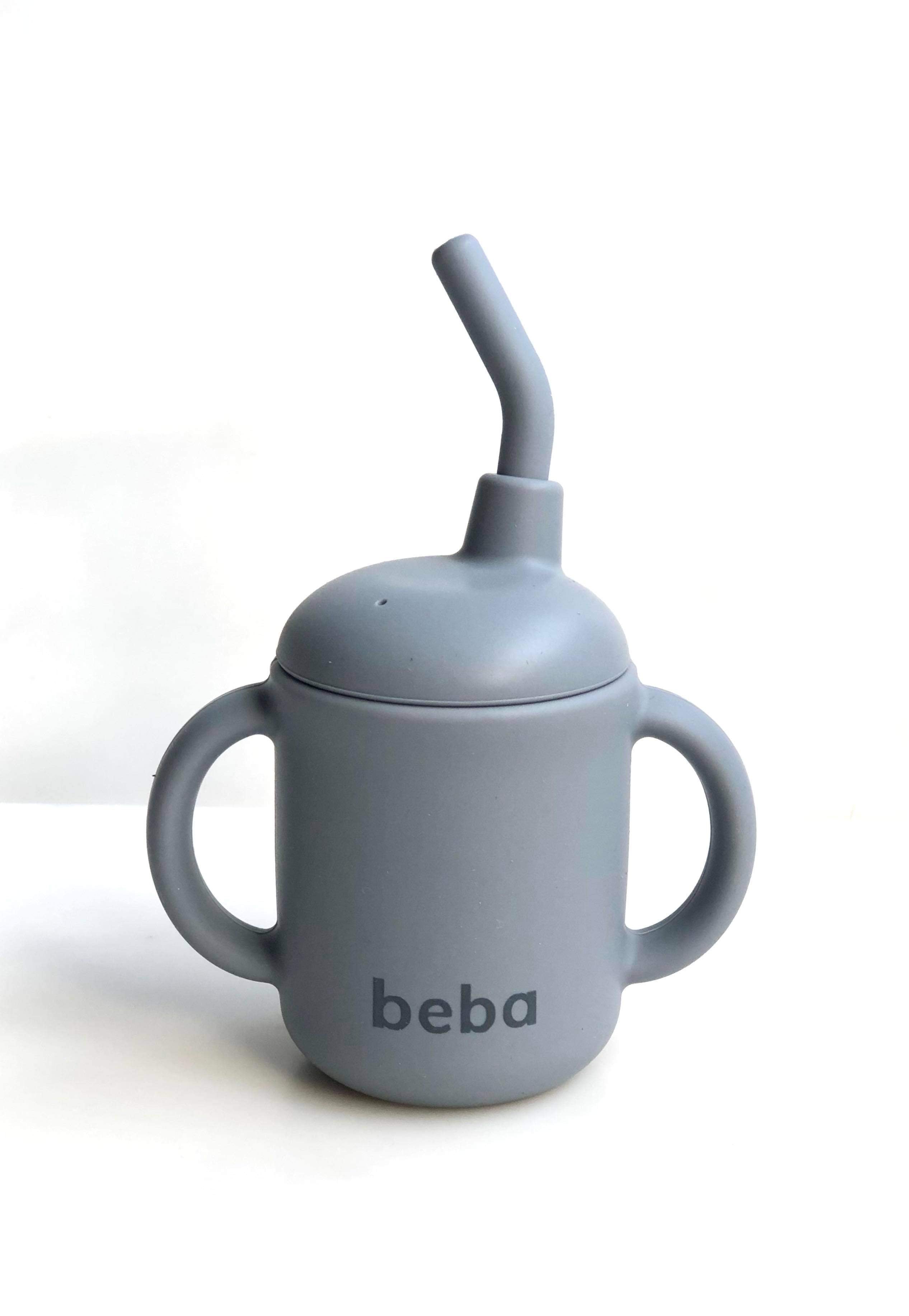 3-in-1 Convertible Silicone Sippy Cup – Nordic Style