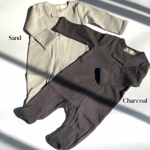 Double Zip Pj Onesie - Beba Canada