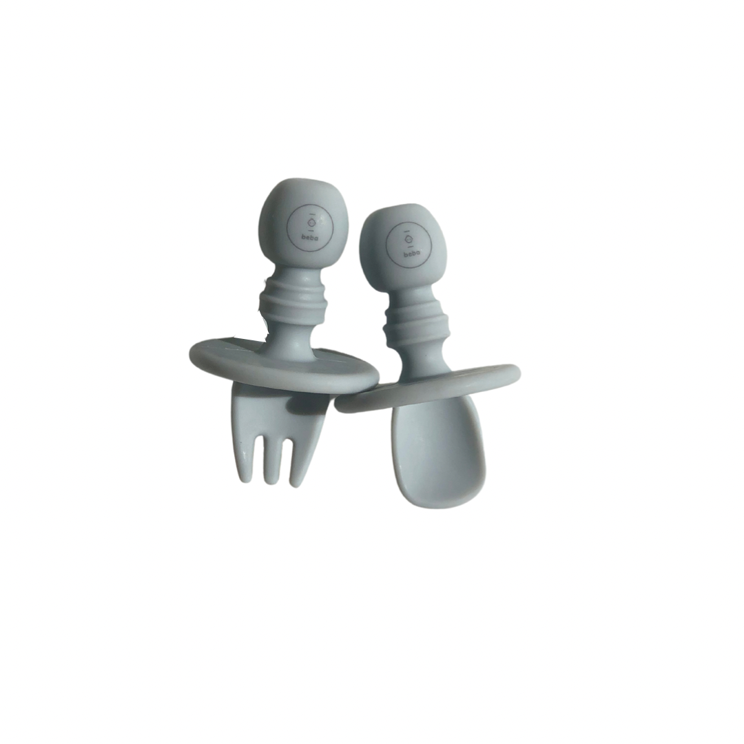 Tesoro Tiny Spoon & Fork Utensils Set - Beba Canada